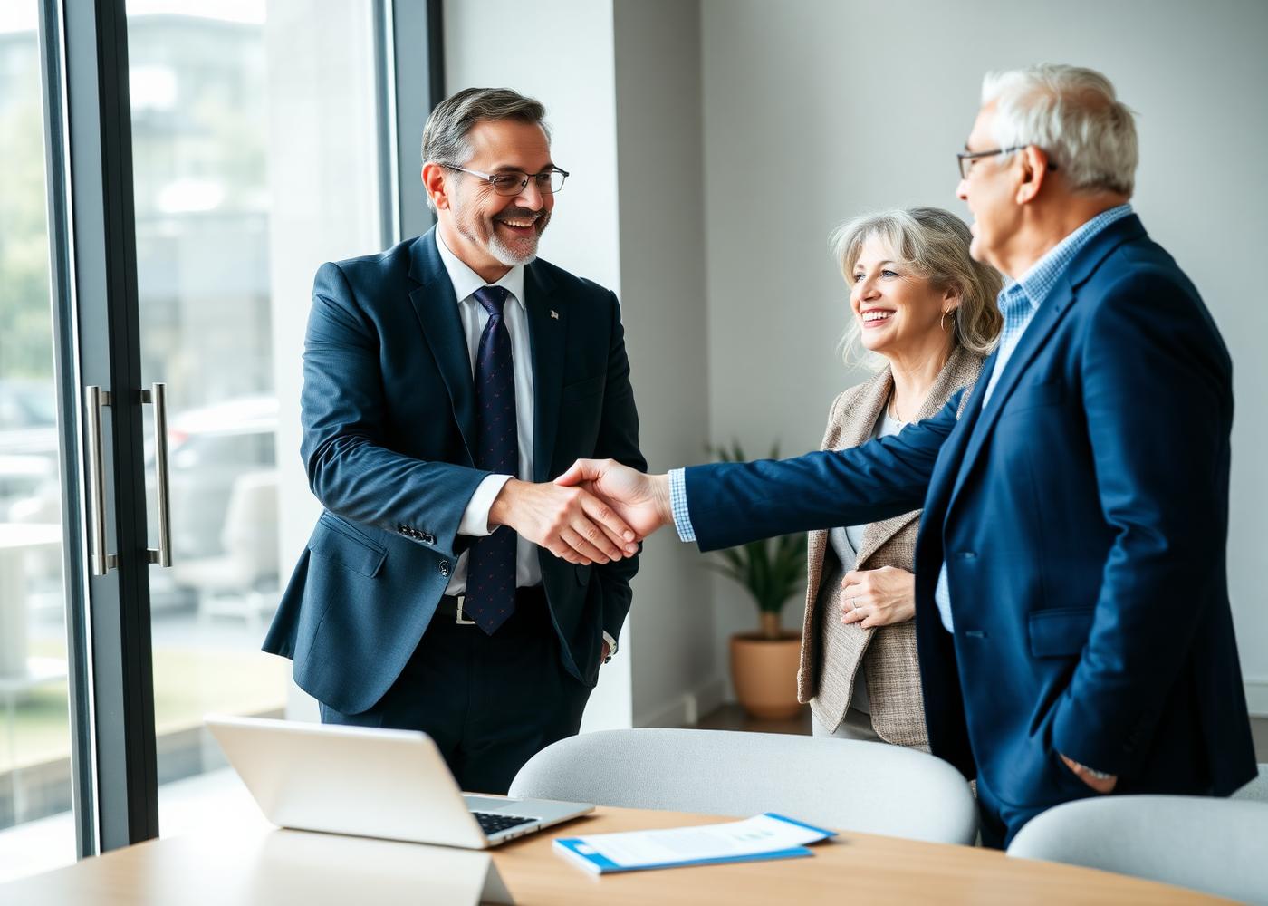 Fyntra advisor meeting with a client